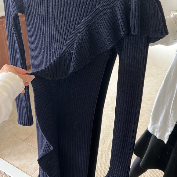 💯 wool Modest knit dress - Picture 4 of 5